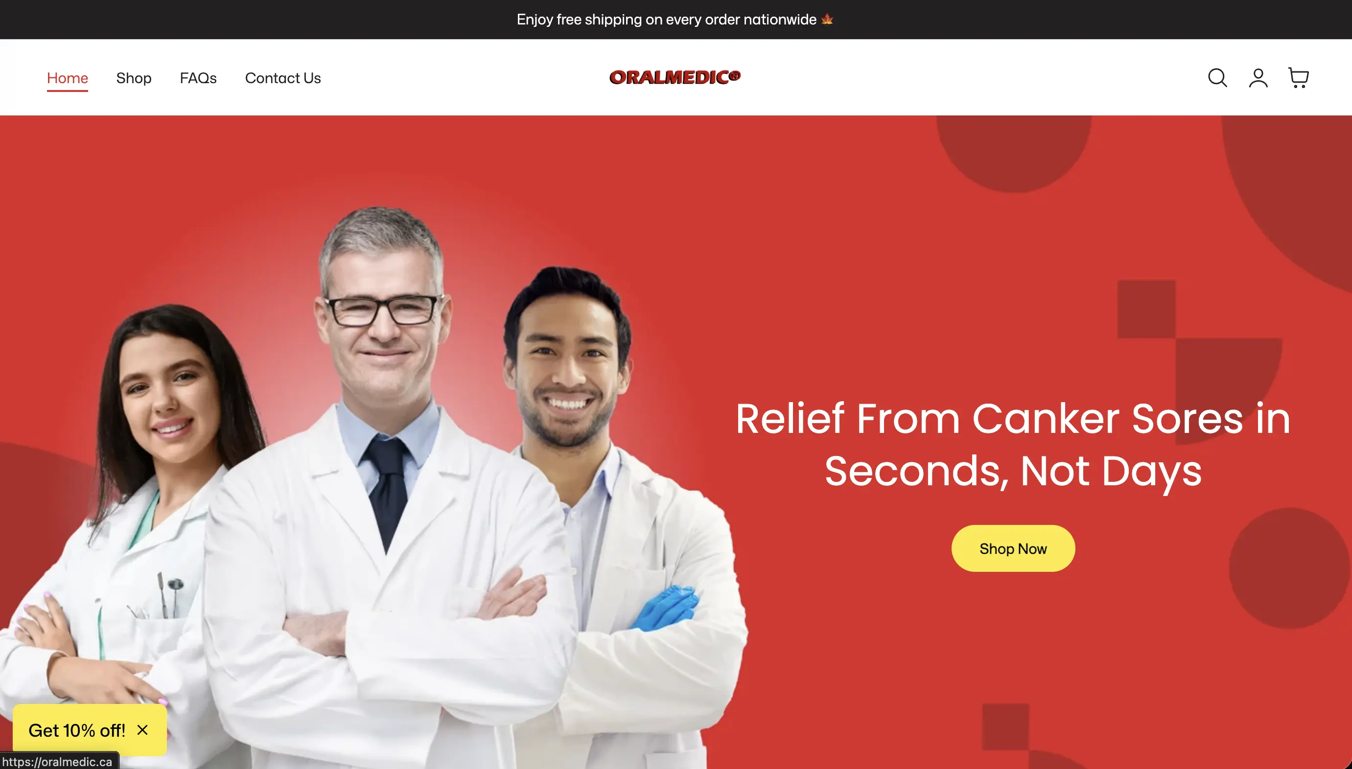 Oralmedic - Shopify Medic Platform screenshot