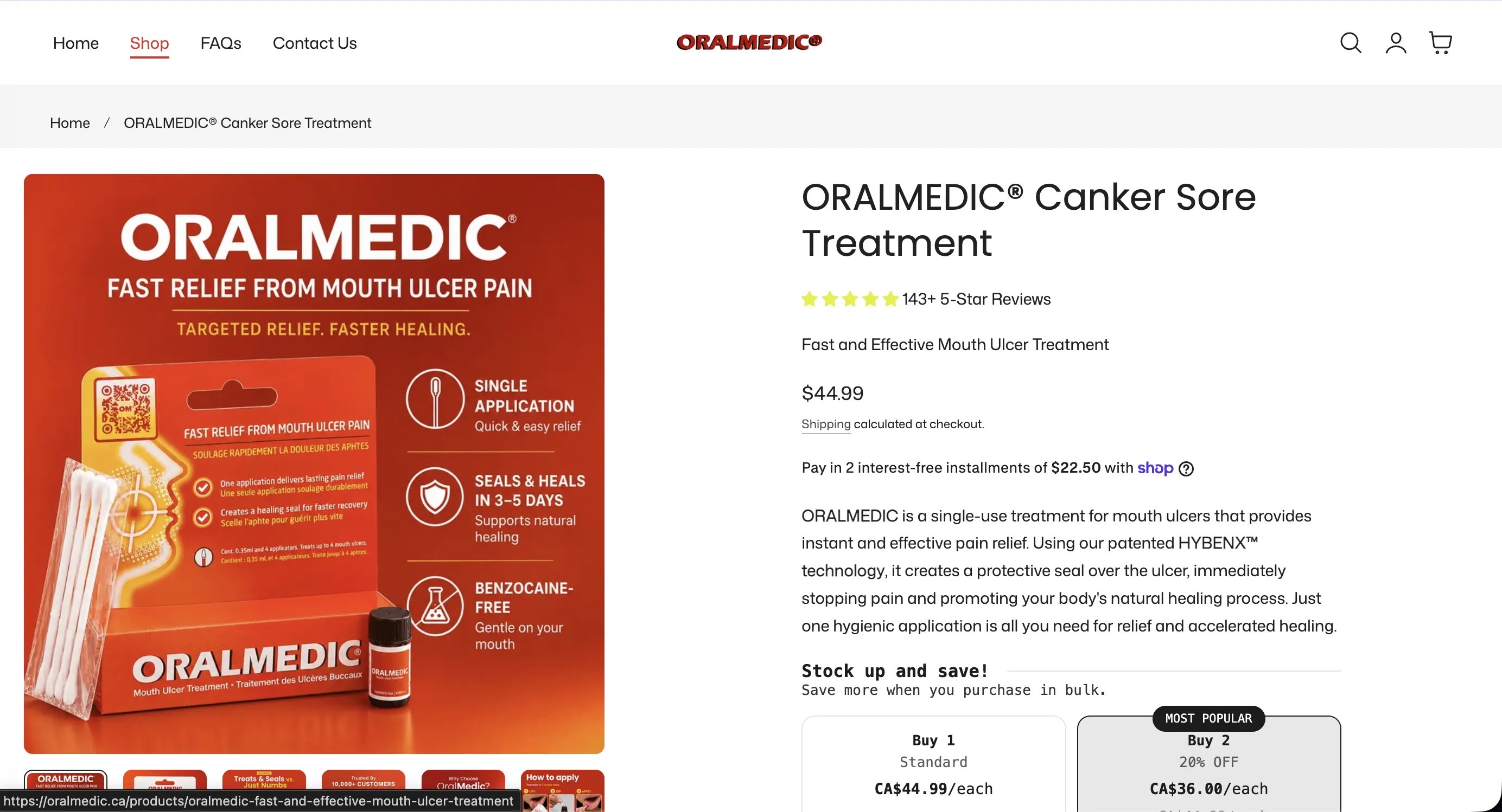 Oralmedic - Shopify Medic Platform screenshot