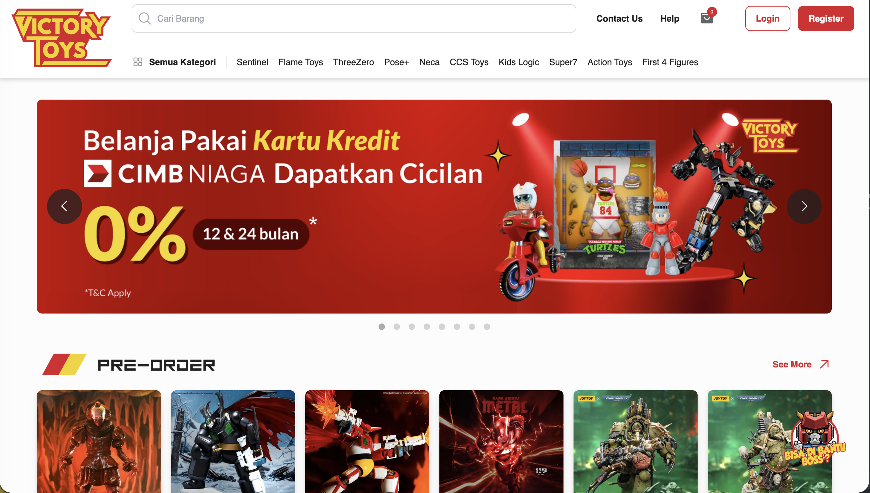 VictoryToys - E-commerce